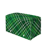 Irish Plaid Pattern Print Leather Tissue Box Cover