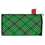 Irish Plaid Pattern Print Mailbox Cover