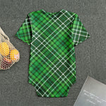 Irish Plaid Pattern Print Men's Bodysuit