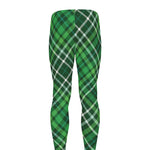 Irish Plaid Pattern Print Men's leggings