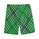 Irish Plaid Pattern Print Men's Sports Shorts