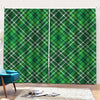 Irish Plaid Pattern Print Pencil Pleat Curtains