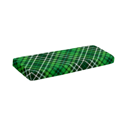 Irish Plaid Pattern Print Piano Keyboard Cover
