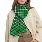 Irish Plaid Pattern Print Scarf