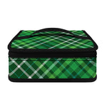 Irish Plaid Pattern Print Small Lunch Bag