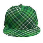 Irish Plaid Pattern Print Snapback Cap