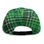 Irish Plaid Pattern Print Snapback Cap