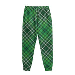 Irish Plaid Pattern Print Sweatpants