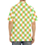 Irish Plaid Saint Patrick's Day Print Aloha Shirt