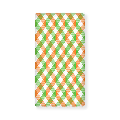 Irish Plaid Saint Patrick's Day Print Baby Crib Sheet