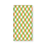 Irish Plaid Saint Patrick's Day Print Baby Crib Sheet