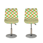 Irish Plaid Saint Patrick's Day Print Bar Stool Covers