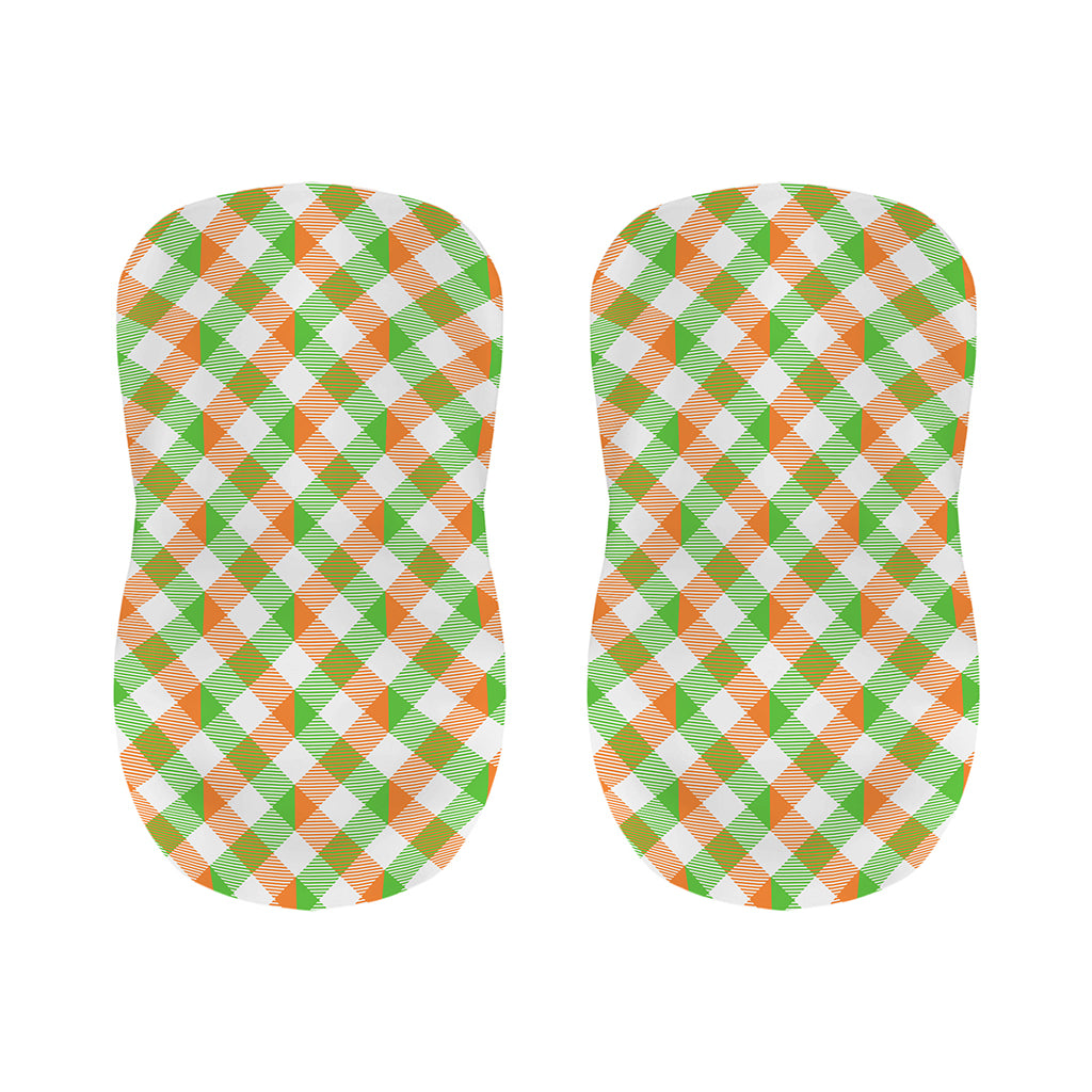 Irish Plaid Saint Patrick's Day Print Bar Stool Covers
