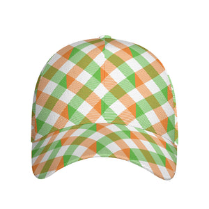 Irish Plaid Saint Patrick's Day Print Baseball Cap