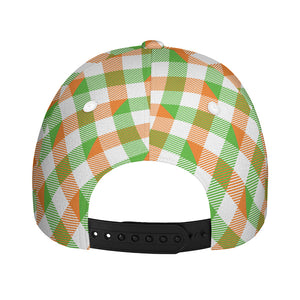 Irish Plaid Saint Patrick's Day Print Baseball Cap