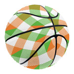 Irish Plaid Saint Patrick's Day Print Basketball