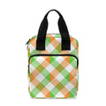 Irish Plaid Saint Patrick's Day Print Bible Tote Bag