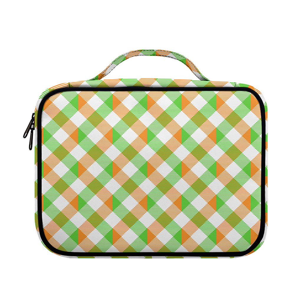 Irish Plaid Saint Patrick's Day Print Briefcase Bible Bag