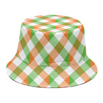 Irish Plaid Saint Patrick's Day Print Bucket Hat