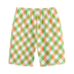 Irish Plaid Saint Patrick's Day Print Cotton Shorts