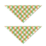 Irish Plaid Saint Patrick's Day Print Dog Bandana