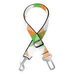 Irish Plaid Saint Patrick's Day Print Dog Seat Belt