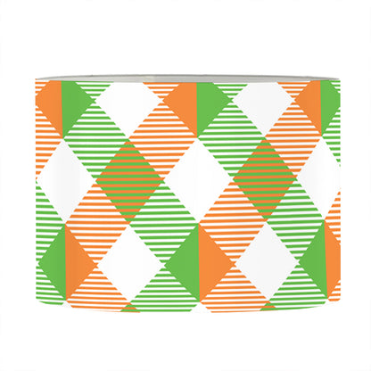Irish Plaid Saint Patrick's Day Print Drum Lamp Shade