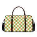 Irish Plaid Saint Patrick's Day Print Duffel Bag