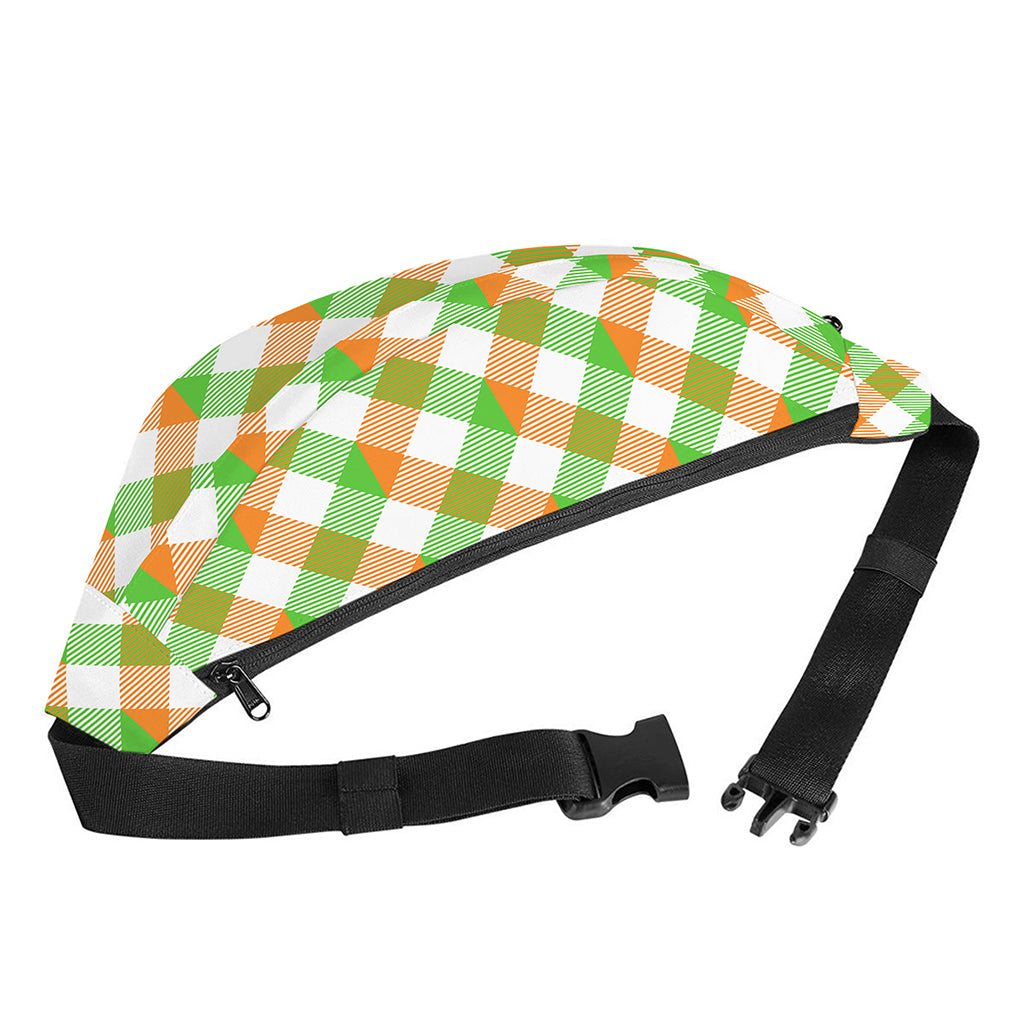 Irish Plaid Saint Patrick's Day Print Fanny Pack
