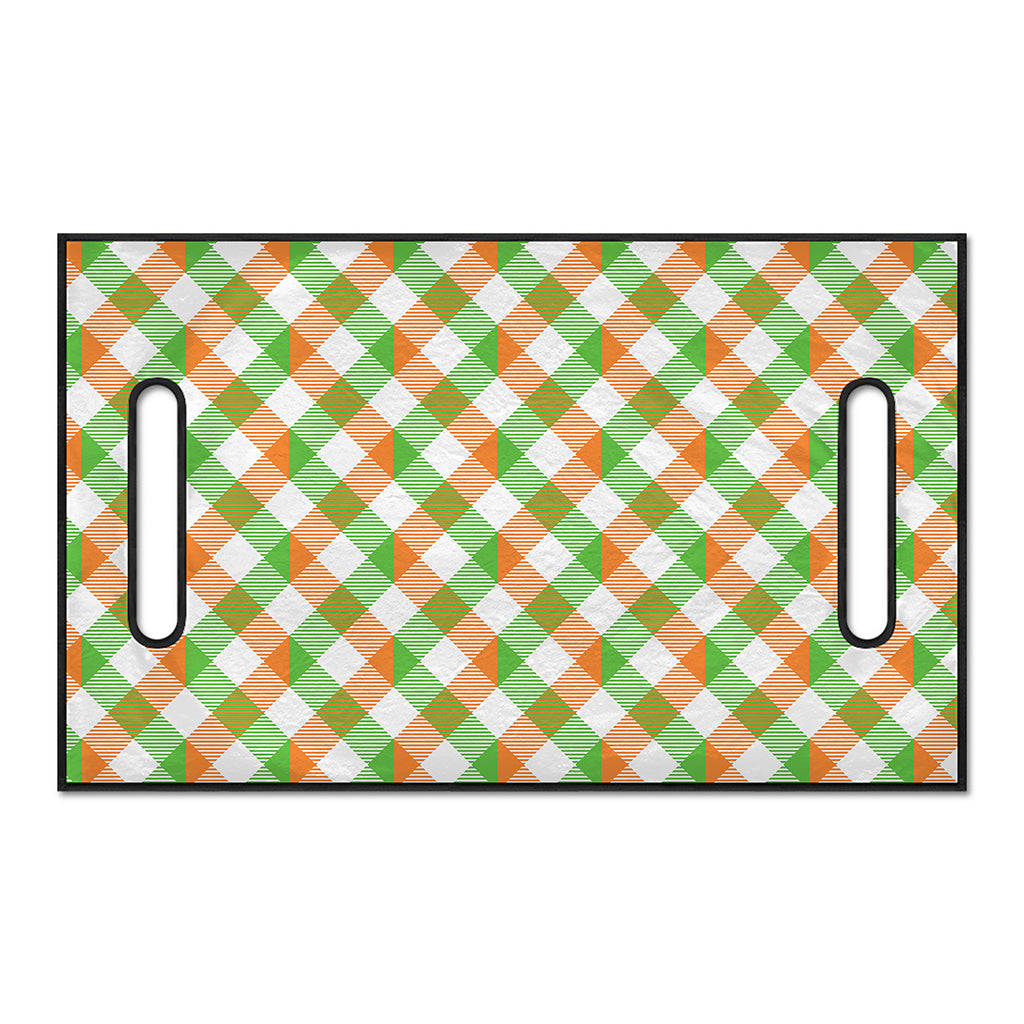 Irish Plaid Saint Patrick's Day Print Golf Cart Seat Cover