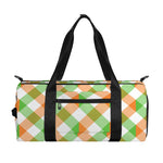 Irish Plaid Saint Patrick's Day Print Gym Bag