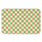 Irish Plaid Saint Patrick's Day Print Indoor Door Mat