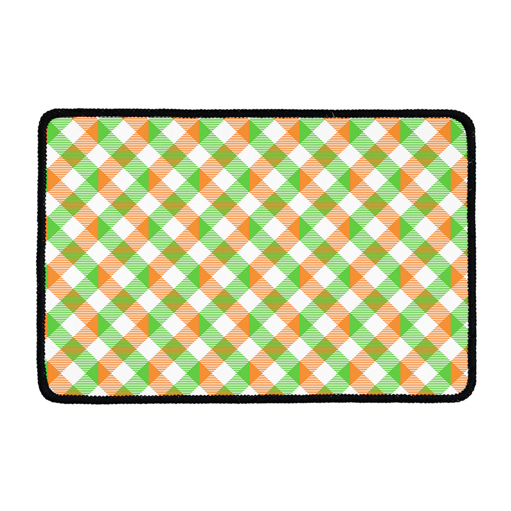 Irish Plaid Saint Patrick's Day Print Kitchen Mat