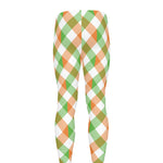 Irish Plaid Saint Patrick's Day Print Men's leggings
