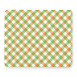 Irish Plaid Saint Patrick's Day Print Mouse Pad