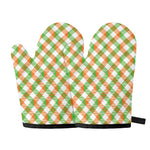 Irish Plaid Saint Patrick's Day Print Oven Mitts