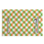 Irish Plaid Saint Patrick's Day Print Placemat