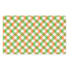 Irish Plaid Saint Patrick's Day Print Polyester Doormat