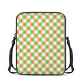 Irish Plaid Saint Patrick's Day Print Rectangular Crossbody Bag
