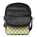 Irish Plaid Saint Patrick's Day Print Rectangular Crossbody Bag