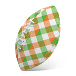 Irish Plaid Saint Patrick's Day Print Rugby Ball