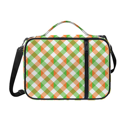 Irish Plaid Saint Patrick's Day Print Shoulder Strap Bible Bag