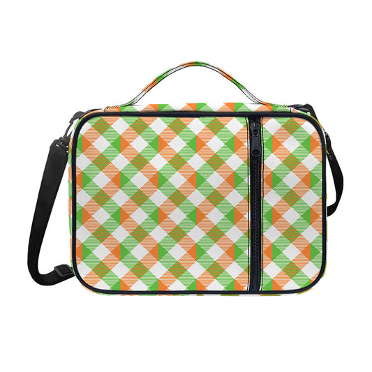 Irish Plaid Saint Patrick's Day Print Shoulder Strap Bible Bag