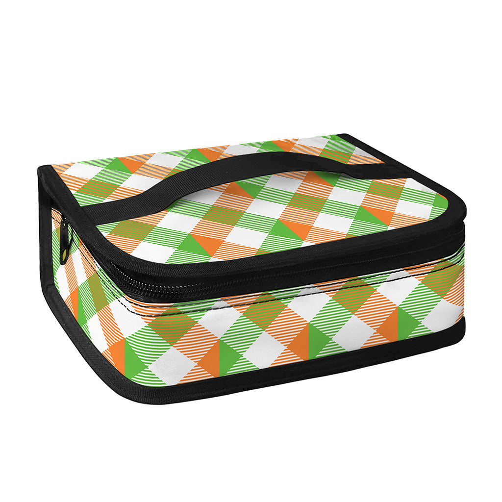 Irish Plaid Saint Patrick's Day Print Small Lunch Bag
