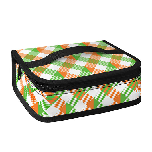 Irish Plaid Saint Patrick's Day Print Small Lunch Bag