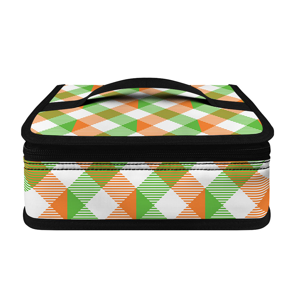 Irish Plaid Saint Patrick's Day Print Small Lunch Bag