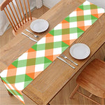 Irish Plaid Saint Patrick's Day Print Table Runner