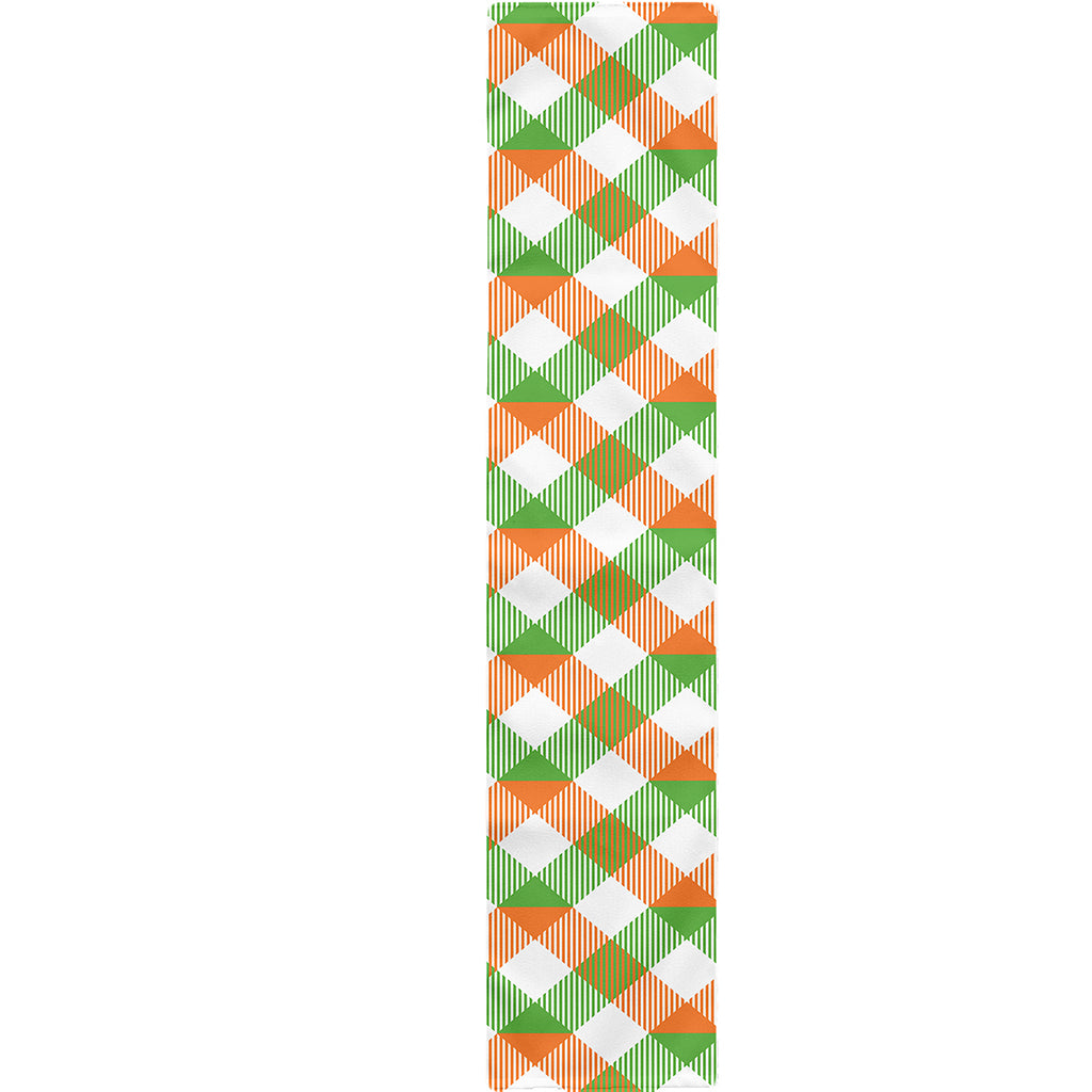 Irish Plaid Saint Patrick's Day Print Table Runner