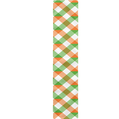Irish Plaid Saint Patrick's Day Print Table Runner