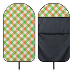 Irish Plaid Saint Patrick's Day Print Waterproof Car Seat Cover
